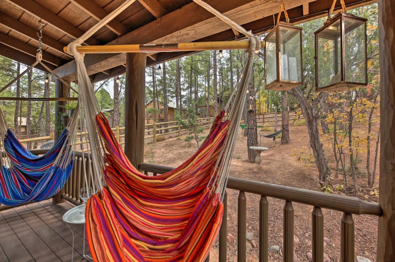 Pet-Friendly Show Low Cabin With Trail Access! Eksteriør bilde